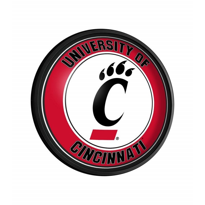 Cincinnati Bearcats Round Lighted Wall Sign