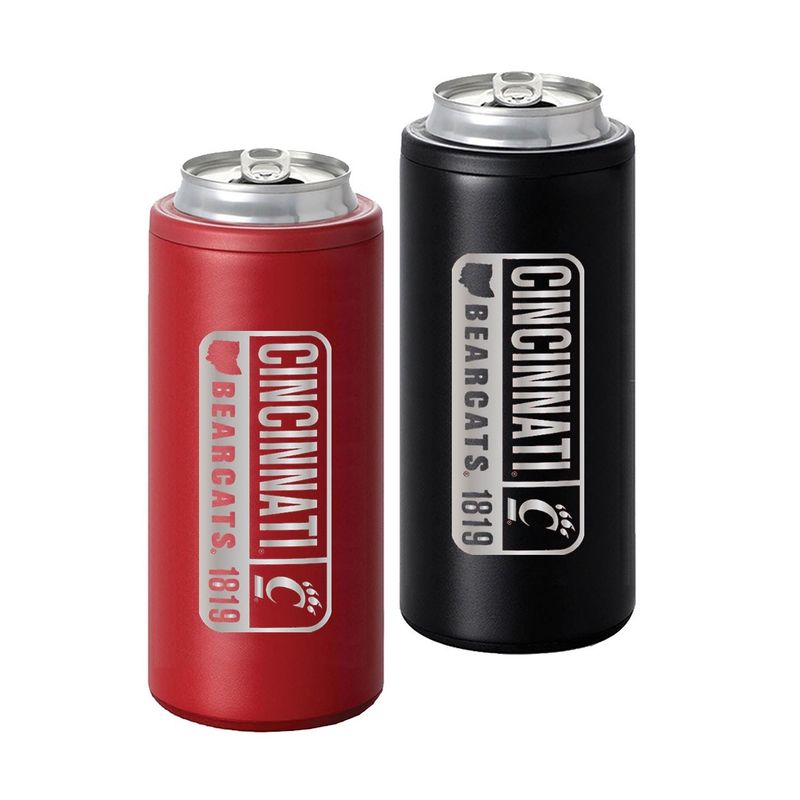 Cincinnati Bearcats Stainless Steel Thermal Bottle Cozie
