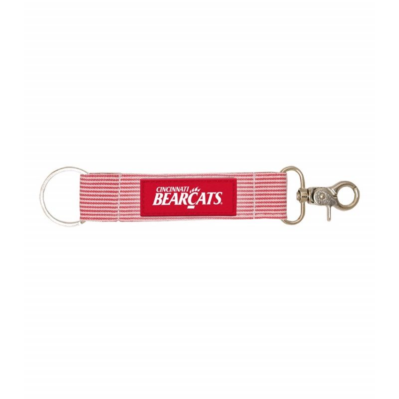 Cincinnati Bearcats Striped Key Strap