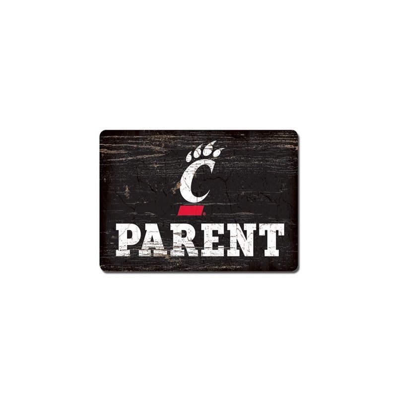 Cincinnati Bearcats Wooden Parents Magnet