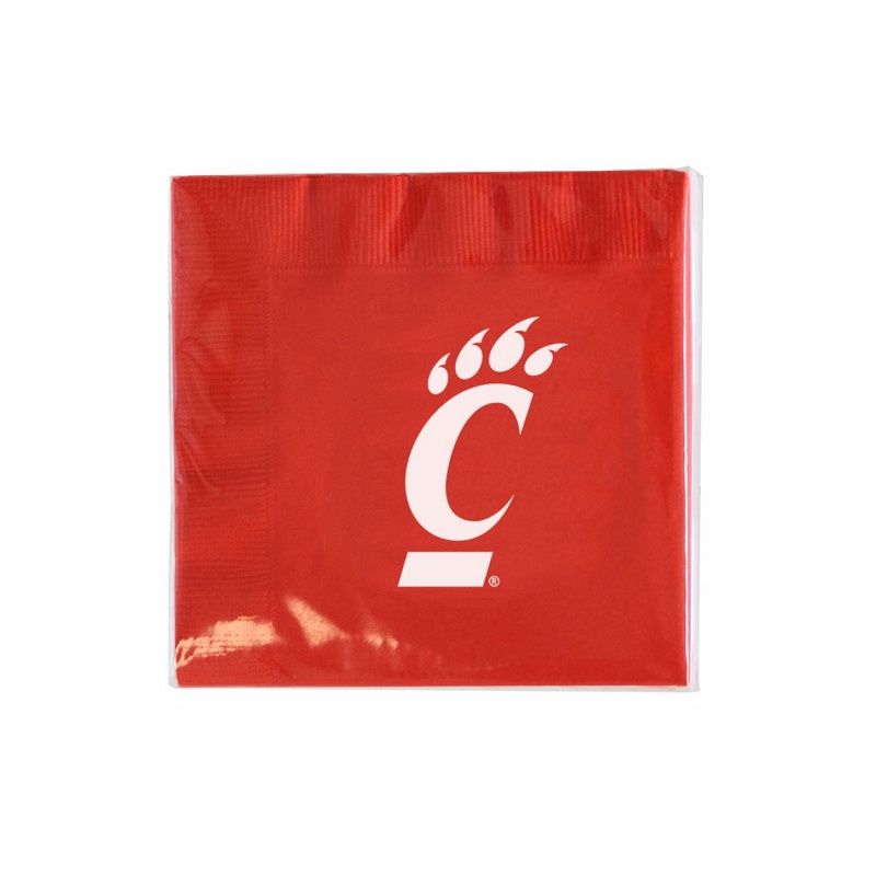 Cincinnnati Bearcats C-Paw Napkins - 25 per pack