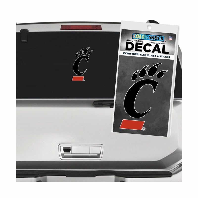 ColorShock Cincinnati C-Paw Oversized Auto Decal
