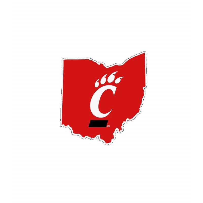 ColorShock State of Ohio C-Paw Decal