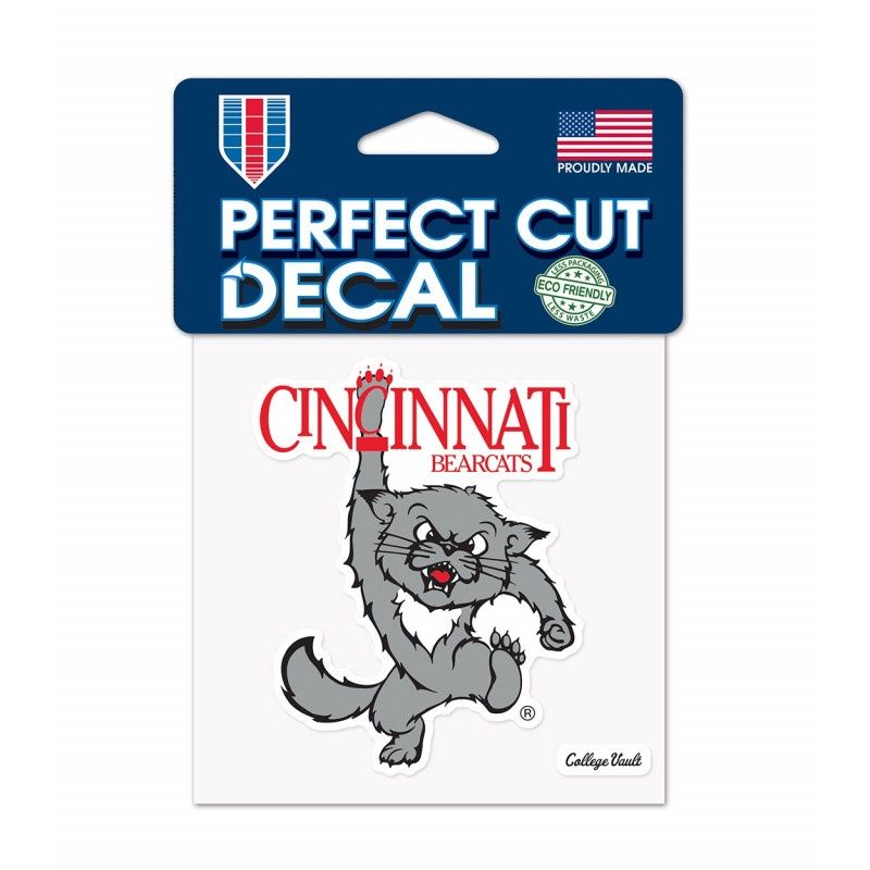 Cincinnati Bearcats Hanging Bearcat Decal