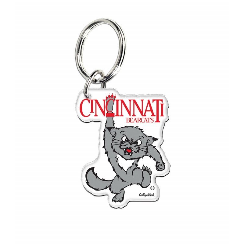 Cincinnati Bearcats Hanging Bearcat Key Tag