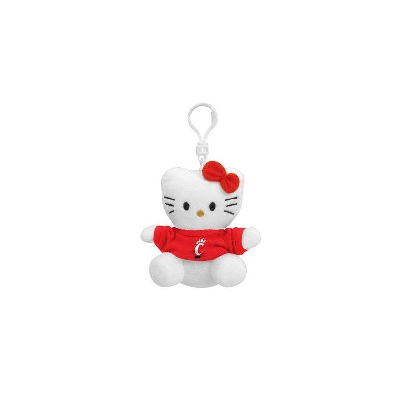 Cincinnati Bearcats Hello Kitty Keychain