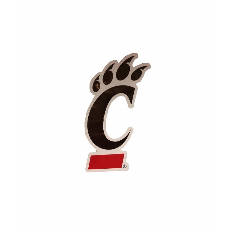 Cincinnati Bearcats Mini C-Paw Magnet 3.5x2