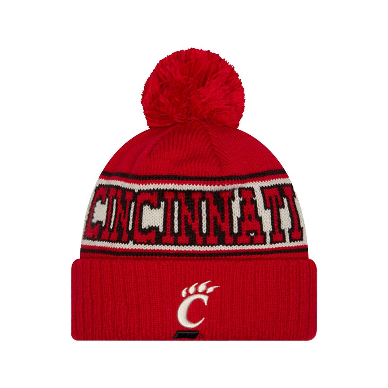 Cincinnati Bearcats New Era Retro Knit Pom
