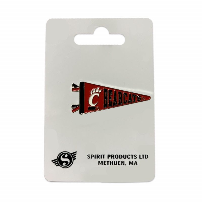 Cincinnati Bearcats Pennant Lapel Pin