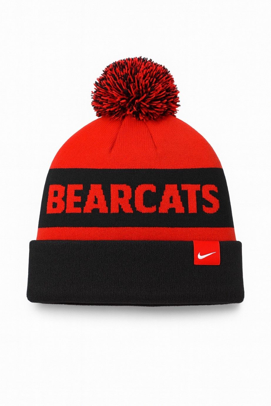 Cincinnati Bearcats Peak Stripe Beanie