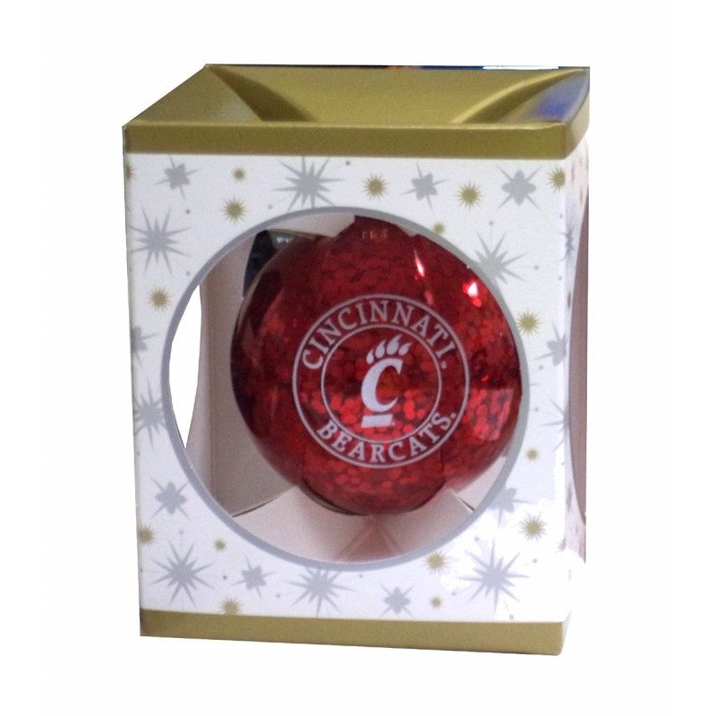 Cincinnati Bearcats Sparkle Ornament