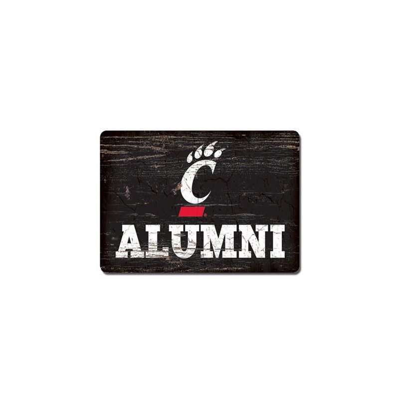 Cincinnati Bearcats Wooden Alumni Magnet