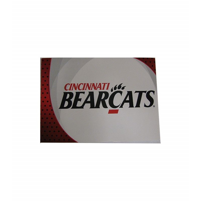Cincinnati Bearcats with Polka Dots Blank Card