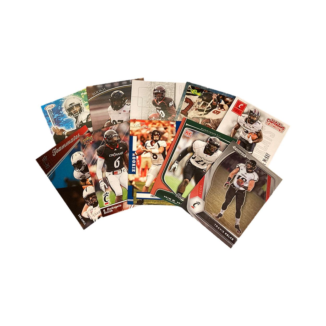 Cincinnati Bearcats Football Superstars 10-Card Pack
