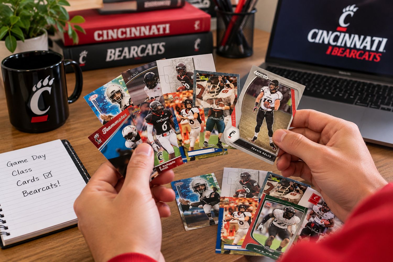 Cincinnati Bearcats Football Superstars 10-Card Pack