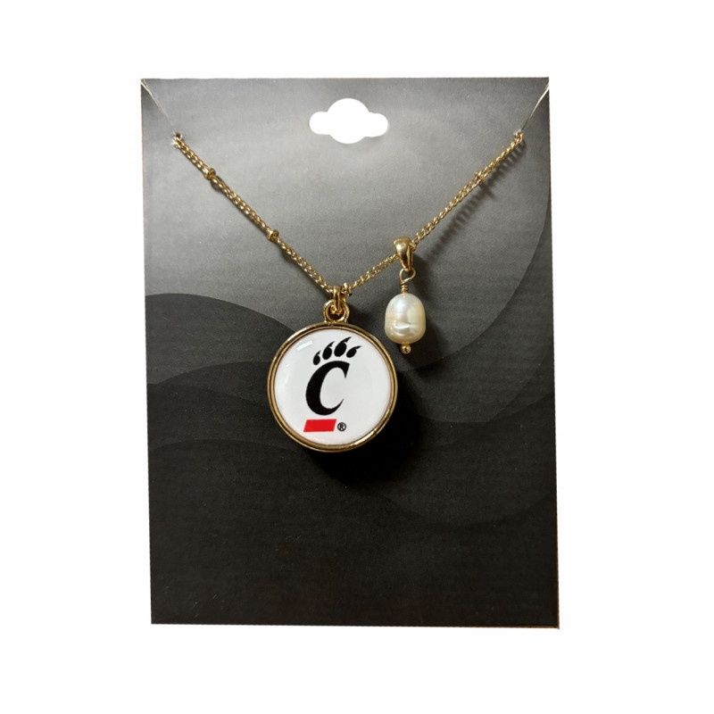 Cincinnati Gold C-Paw Necklace