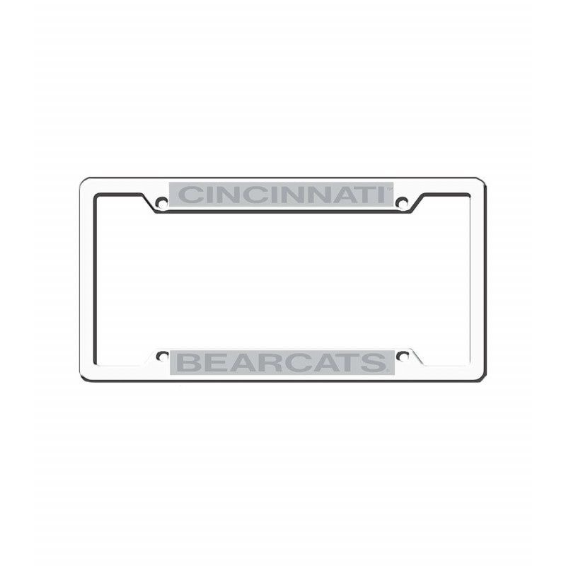 Classic Frost Cincinnati Bearcats Metal License Plate Frame