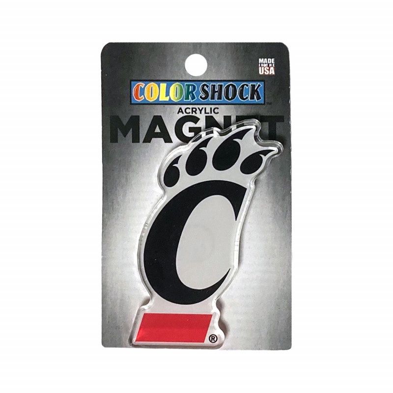 ColorShock Cincinnati Acrylic C-Paw Magnet