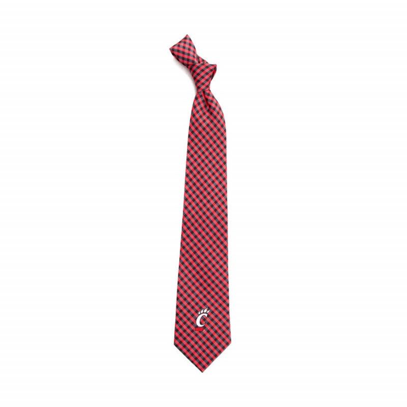 Eagles Wings Cincinnati C-Paw Gingham Tie