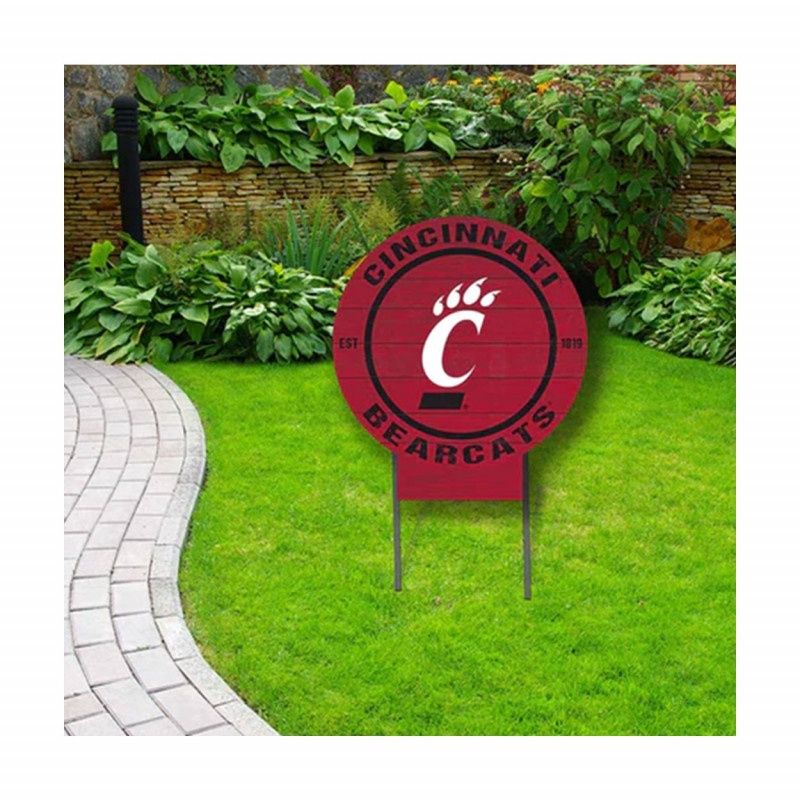 KH Sports Fan Cincinnati Bearcats C-Paw Yard Sign 20x20
