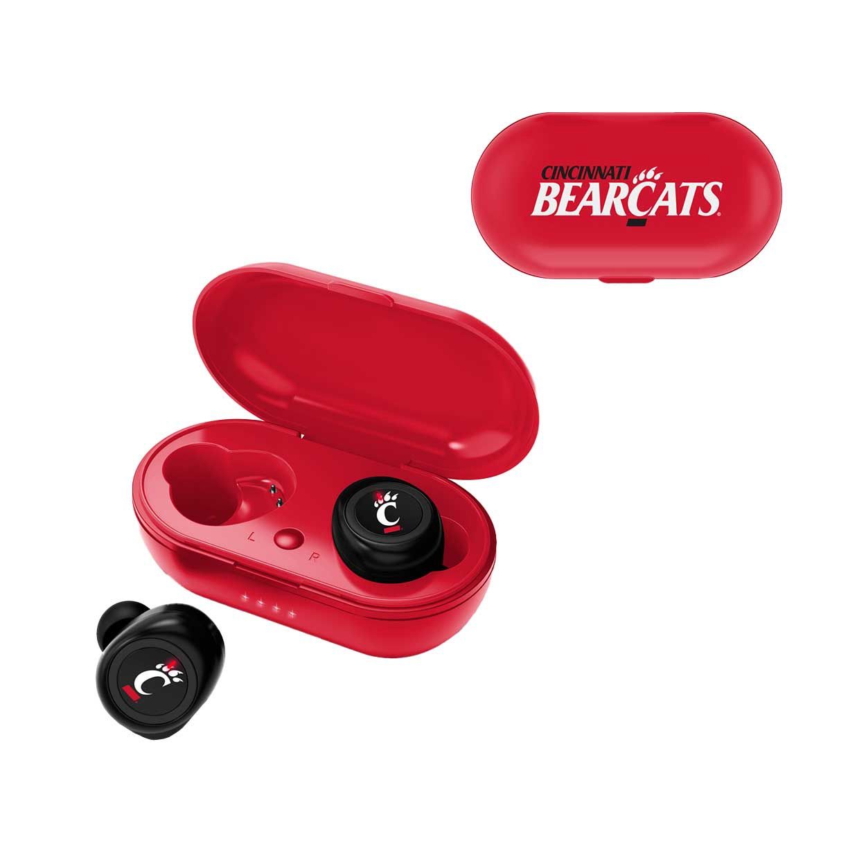 Prime Brands Cincinnati Wireless Earbuds w/ Charging Case