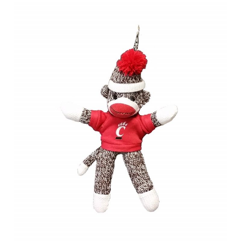 Plushland Sock Monkey Keychain
