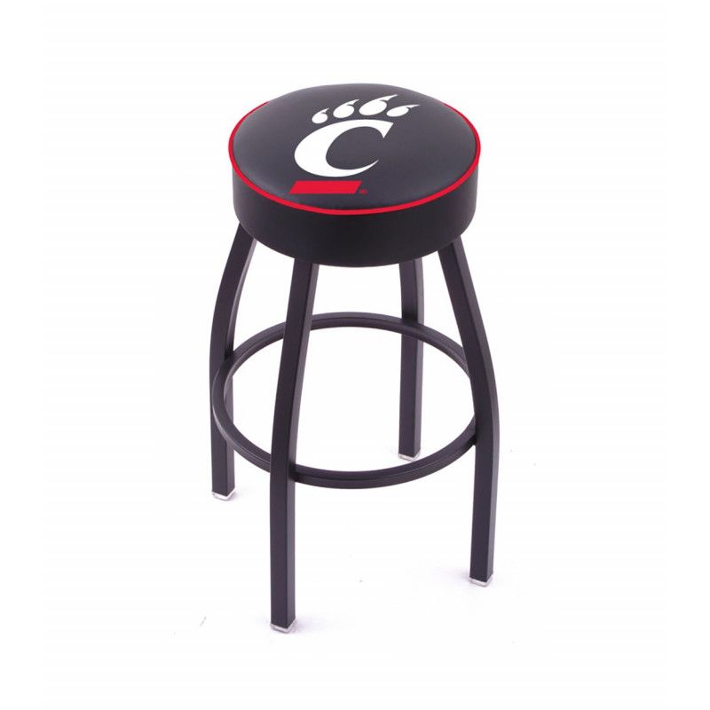 University of Cincinnati Bearcats C-Paw Classic Traditional Bar Stool, Size: 25"
