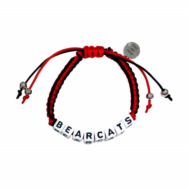 Jardine Cincinnati Bearcats beaded bracelet