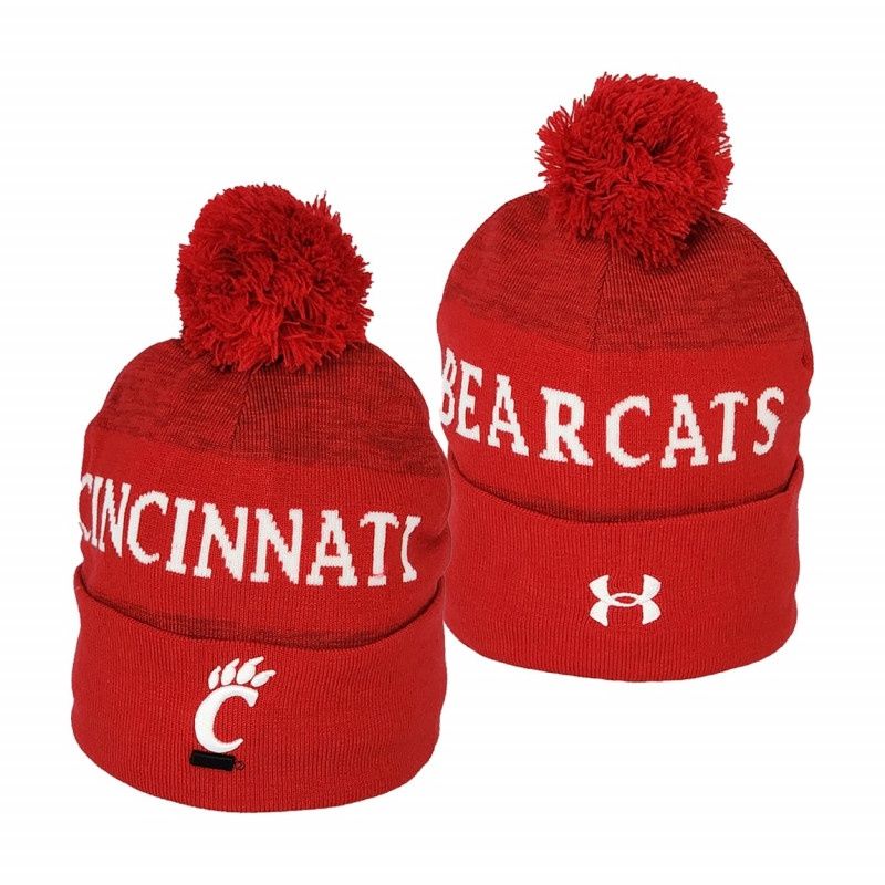 Under Armour Cincinnati Bearcats C-Paw Pom Beanie