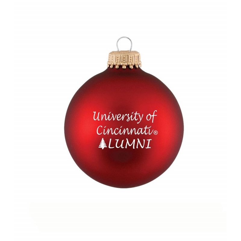 University of Cincinnati Alumni Christmas Tree Ornament