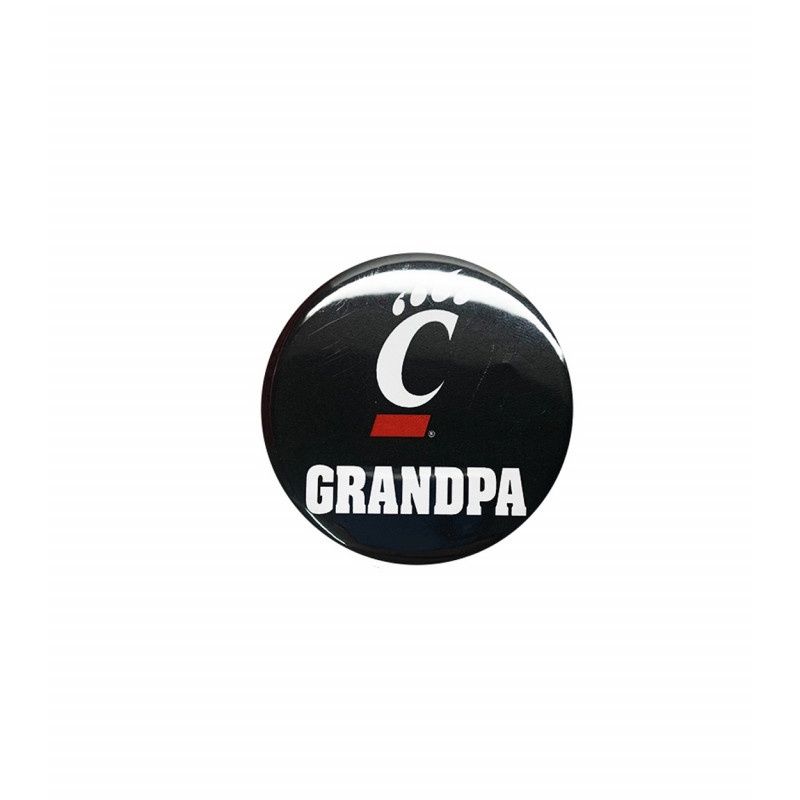 University of Cincinnati Bearcats Grandpa Button