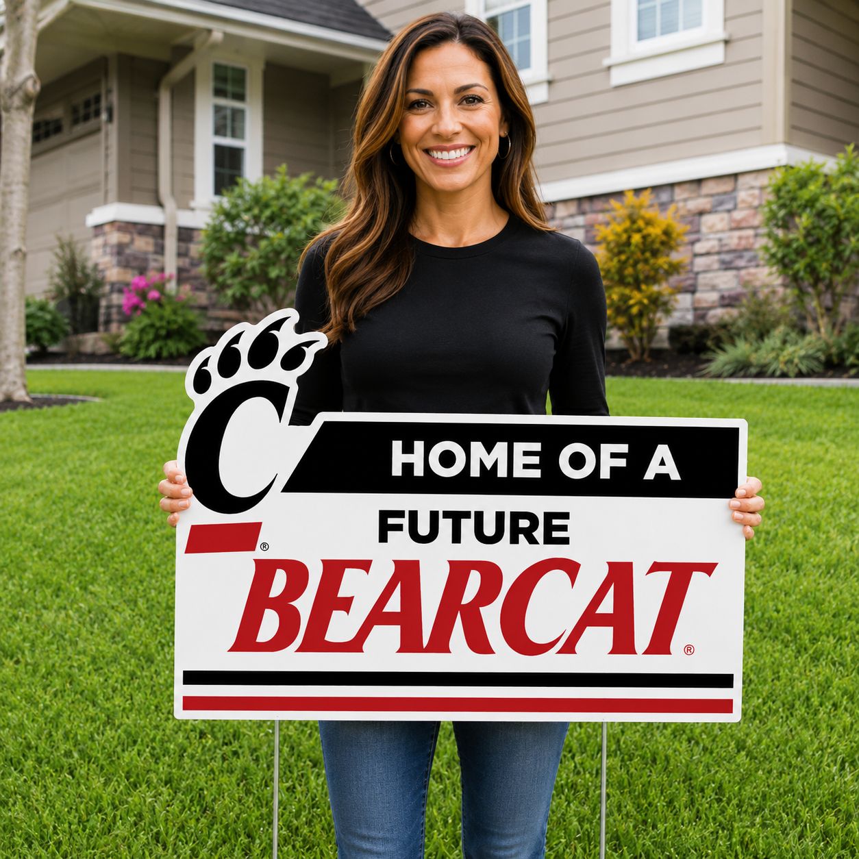 University of Cincinnati Future Bearcat Lawn Sign DS