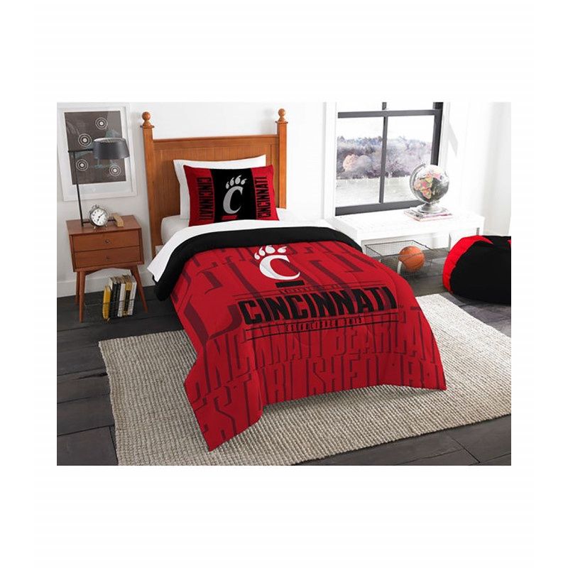 University of Cincinnati Twin Comforter Bed Set