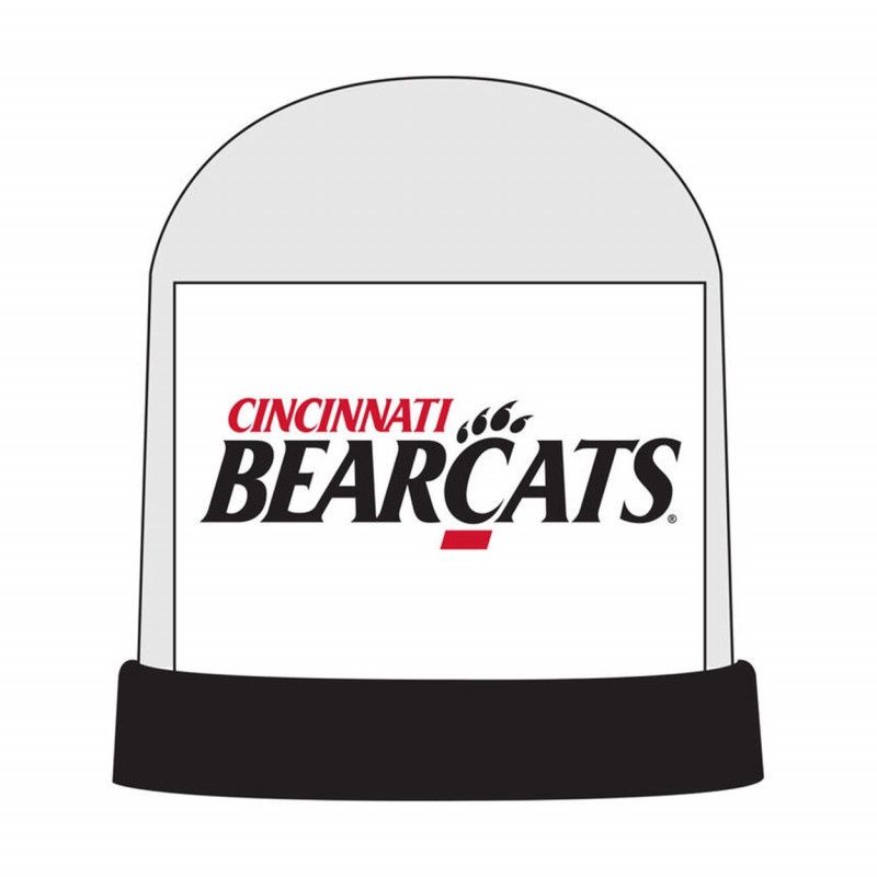 Neil Cincinnati Reverse Athletic Logo Photo Snowglobe