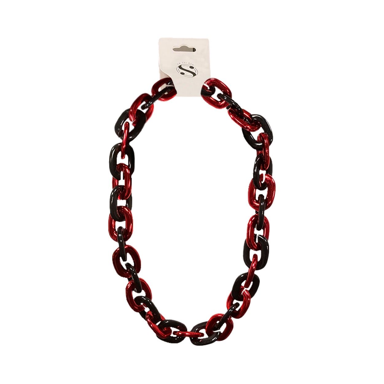 Red &amp; Black Fan Chain