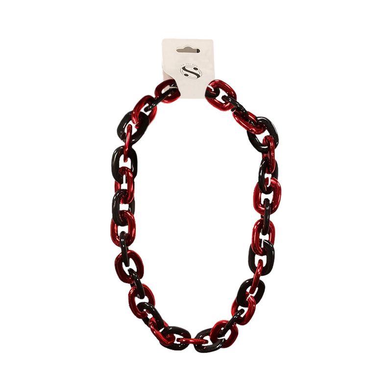 Red &amp; Black Fan Chain