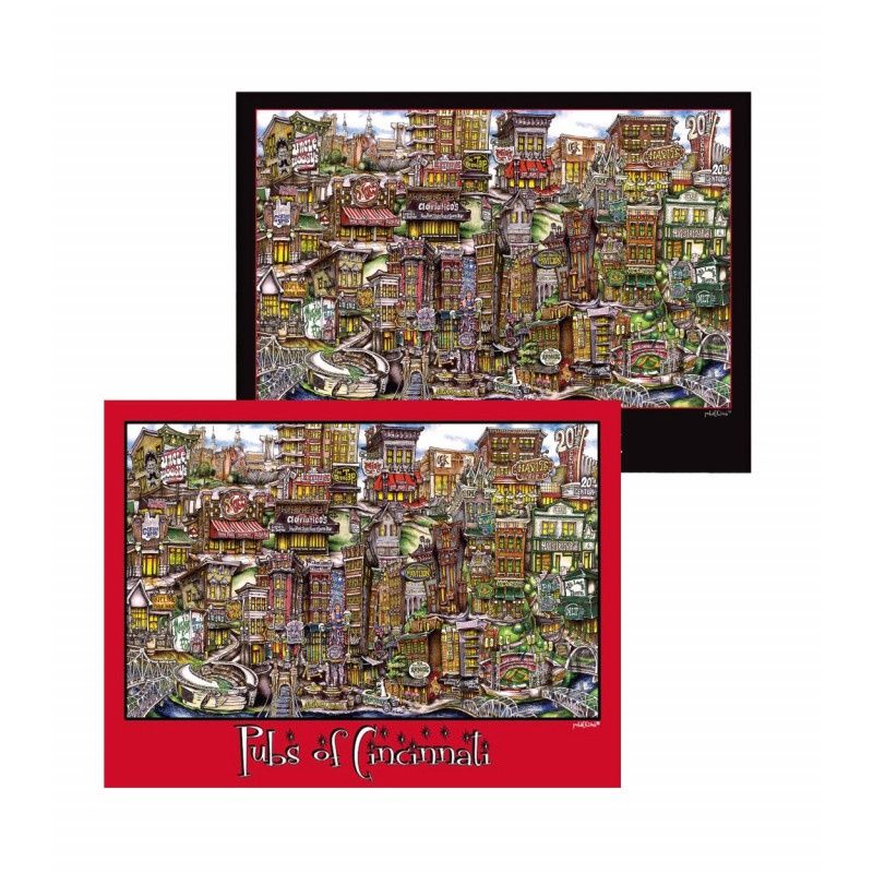 Pubs of Cincinnati Poster