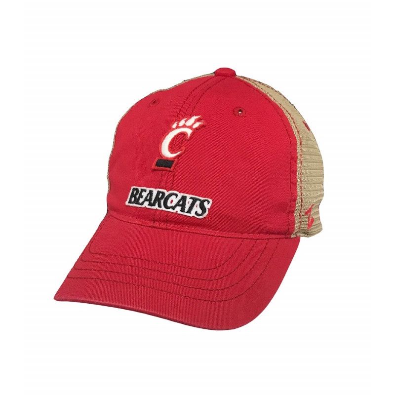Red Cincinnati Bearcats Summertime Adjustable Hat