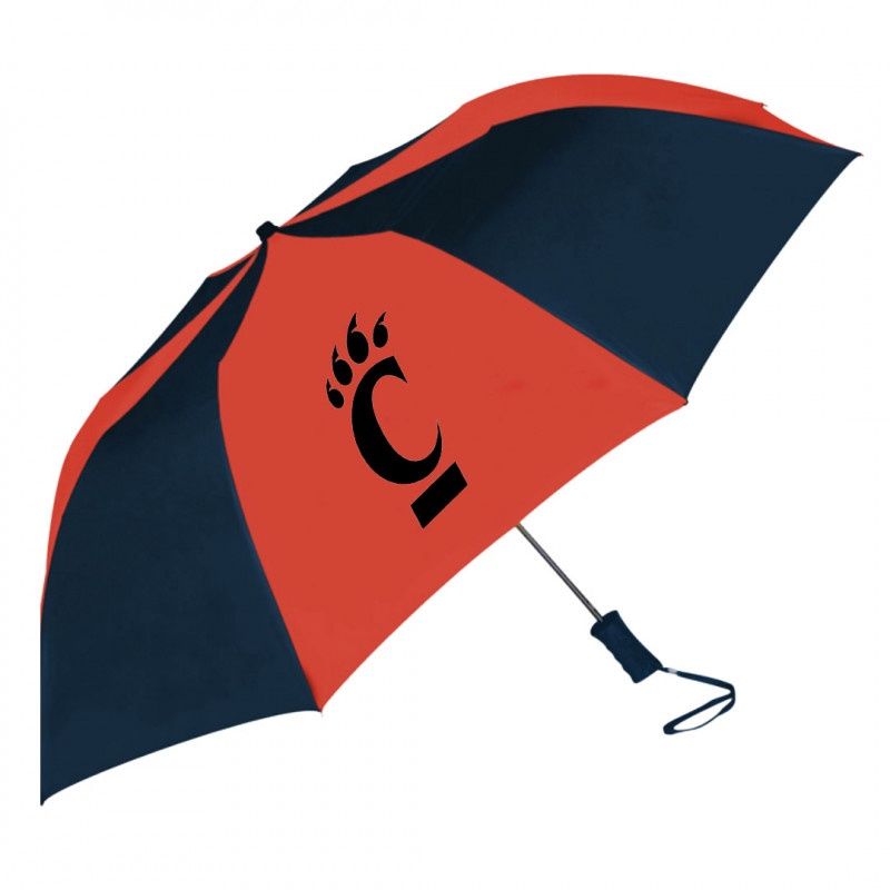 Storm Duds Cincinnati C-Paw red/black umbrella