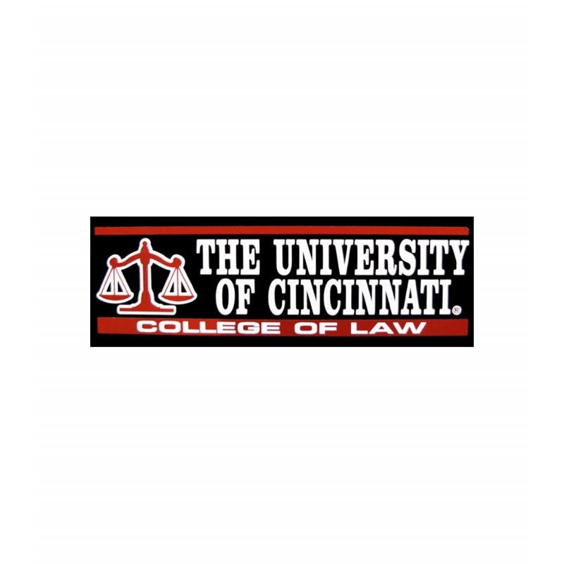 University of Cincinnati College of Law Decal