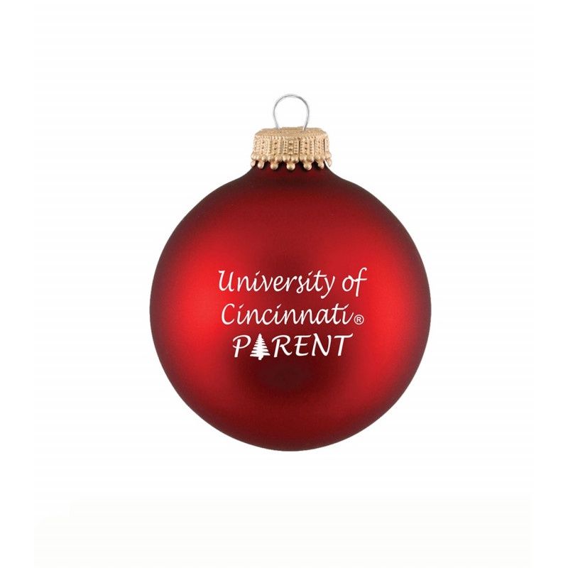 University of Cincinnati Parent Matte Ornament