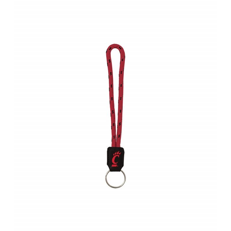 University of Cincinnati Red &amp; Black Key Strap