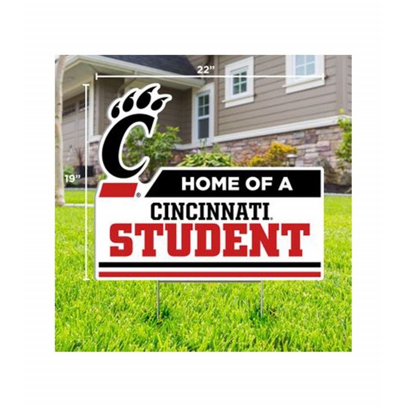 University of Cincinnati Student Lawn Sign DS