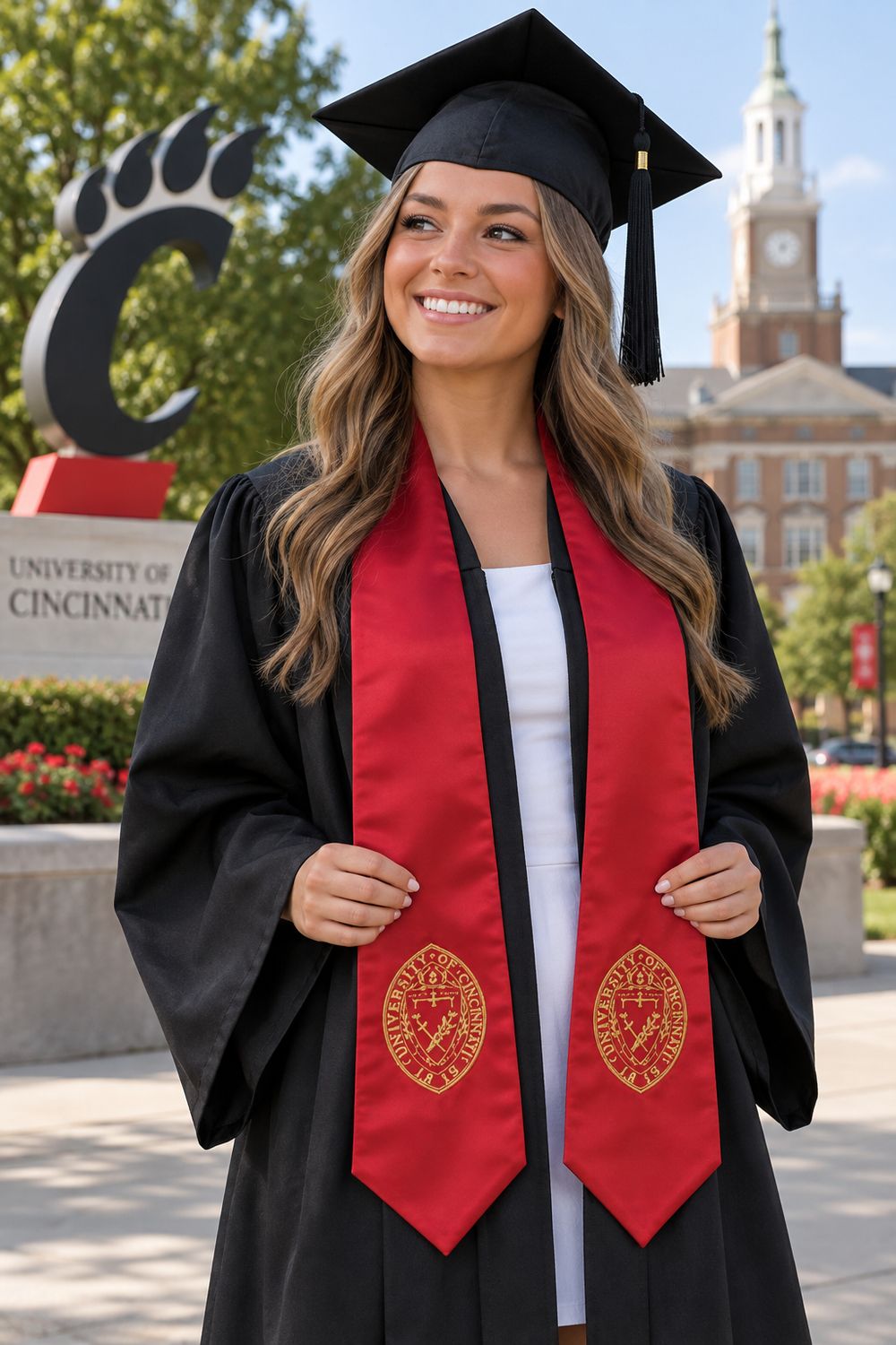 University of Cincinnati Graduation Stole
