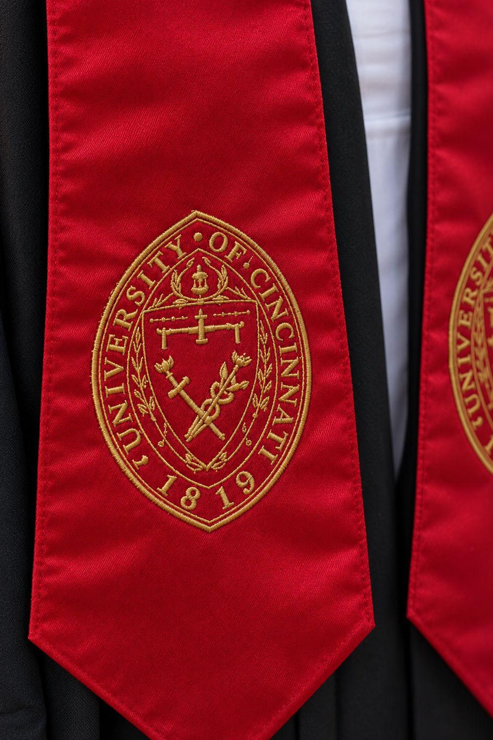 University of Cincinnati Graduation Stole