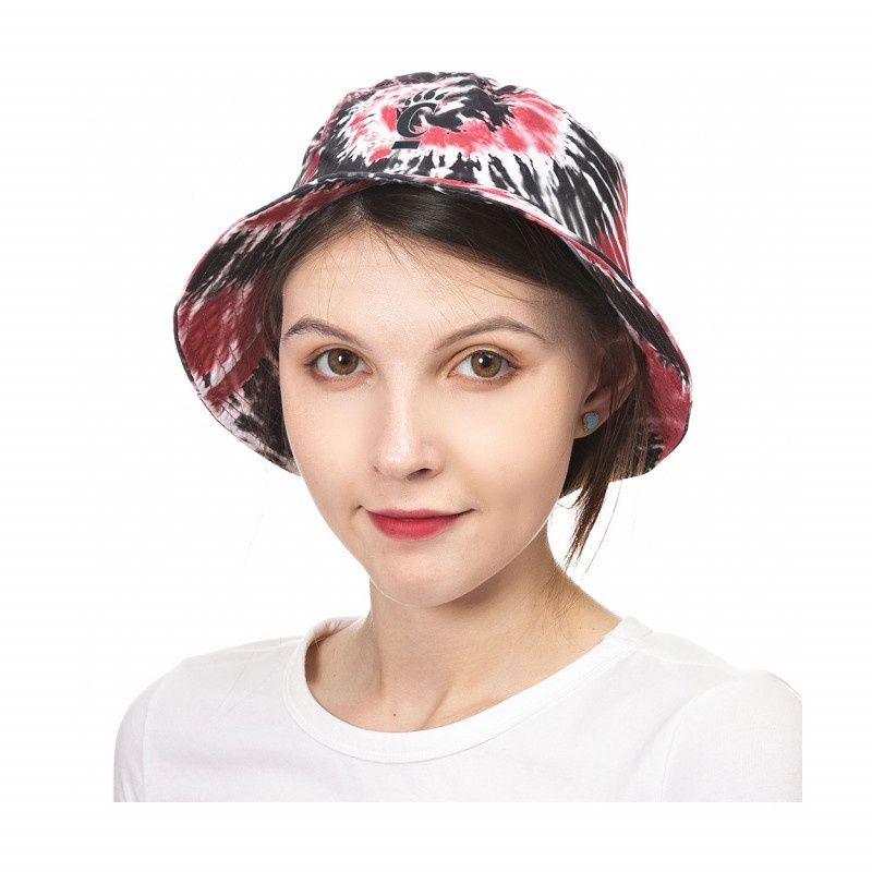 ZooZatz Cincinnati C-Paw Women's Bucket Hat Tie-Dye