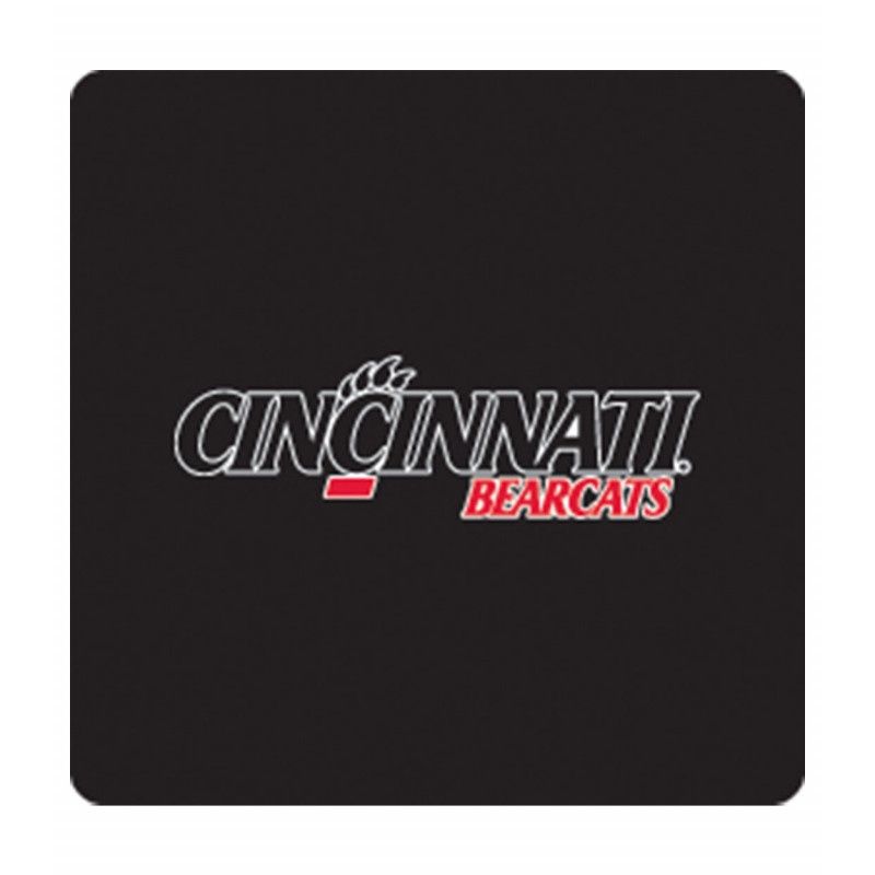 Auto Decal - Black and Red Athletic Logo-3x3