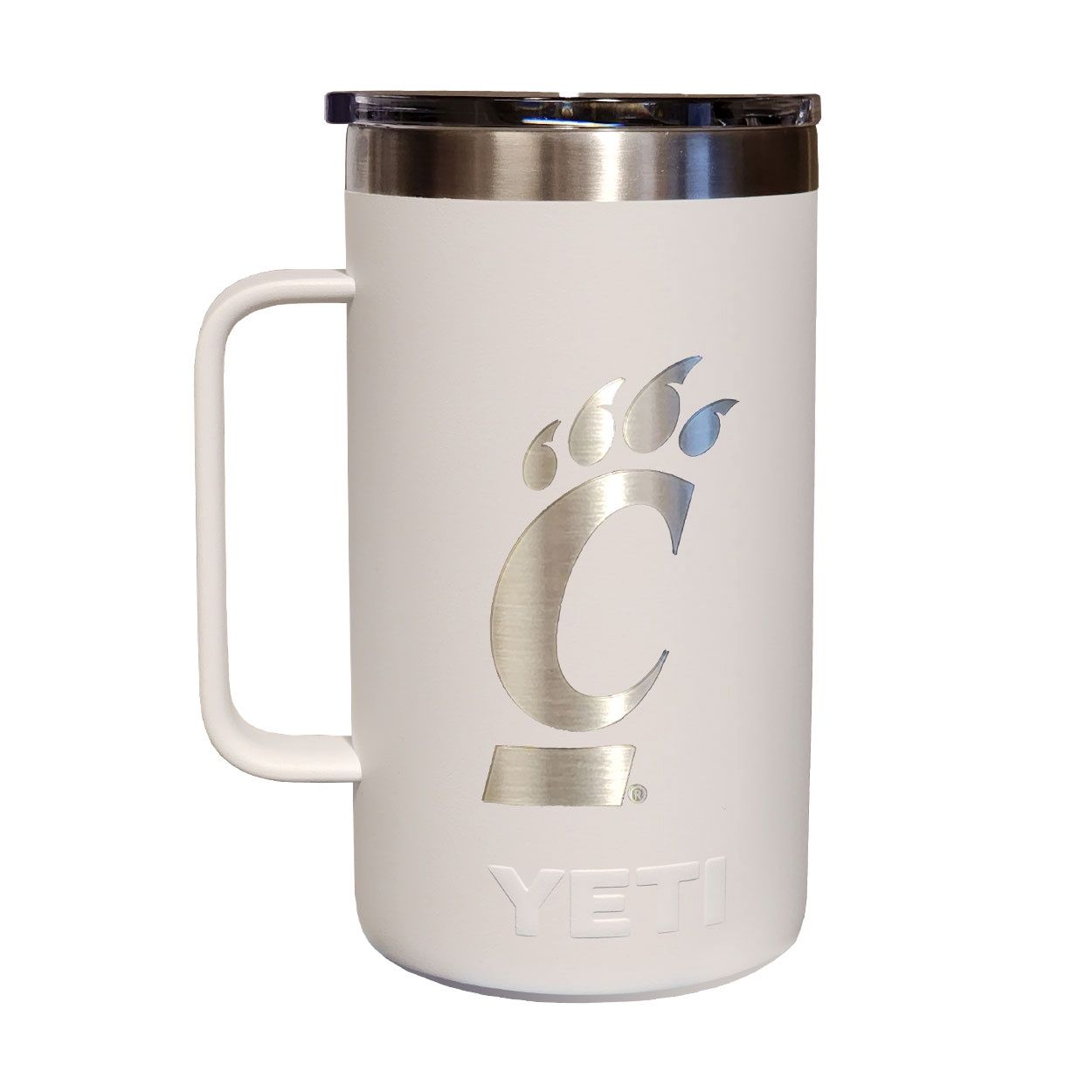 Yeti Cincinnati C-Paw Logo 24oz Stainless Steel Mug