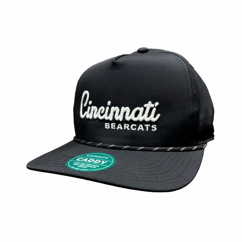 Legacy Cincinnati Retro Black Bearcats Cap, Color: BLACK