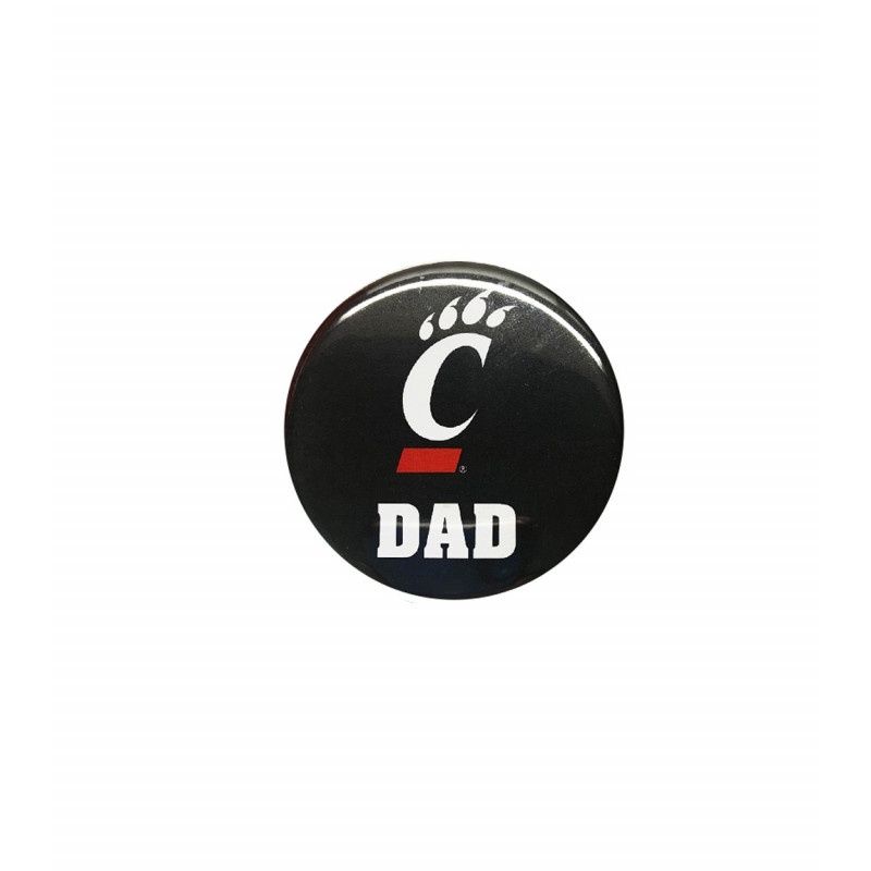 University of Cincinnati Bearcats Dad Button